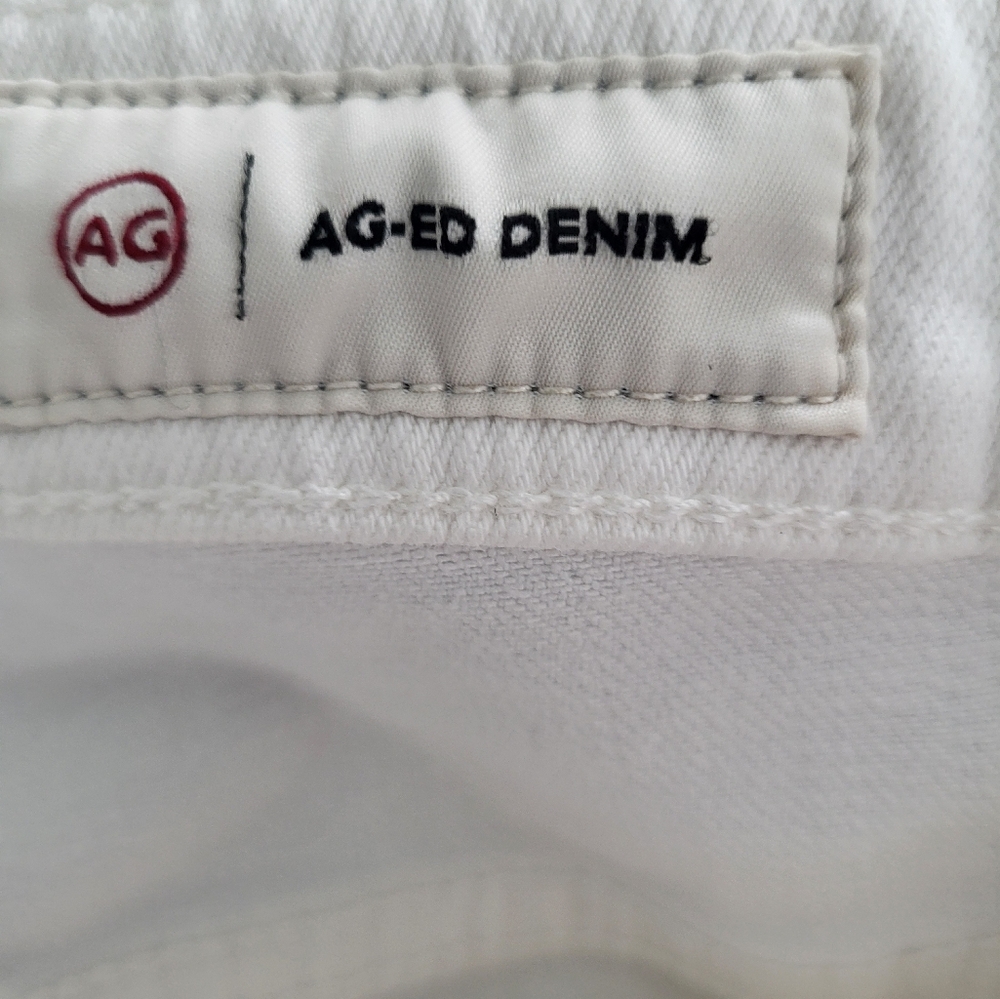 AG Adriano Goldschmied White Women Jeans - Picture 3 of 6